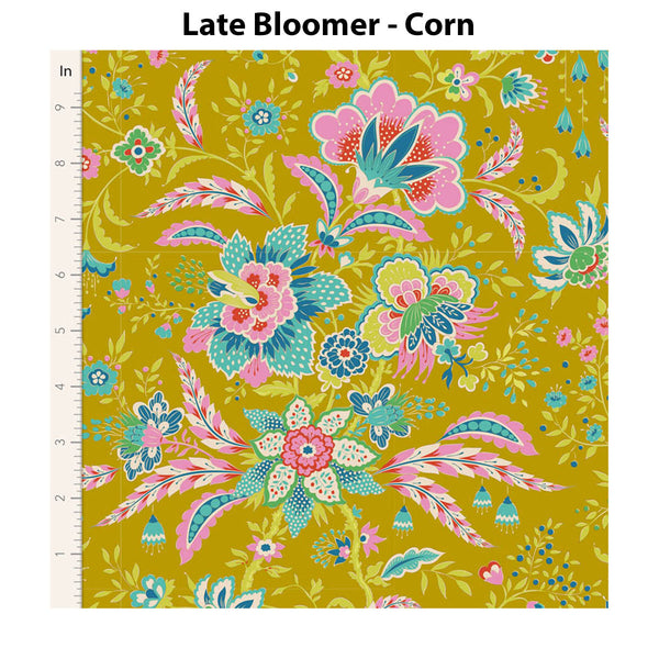 Tilda - BLOOMSVILLE COLLECTION - Late Bloomer - Corn