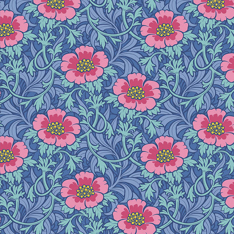 Tilda - HIBERNATION - Winter Rose 100522 - Blue