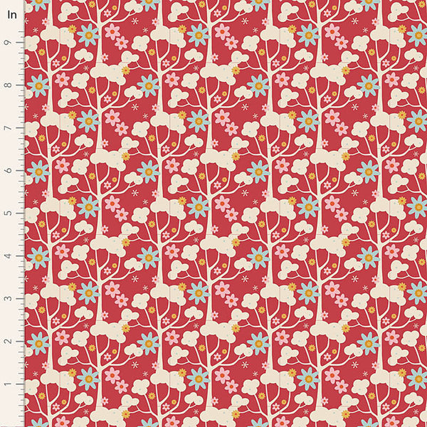 Tilda - JUBILEE - Wildgarden - Red 100542