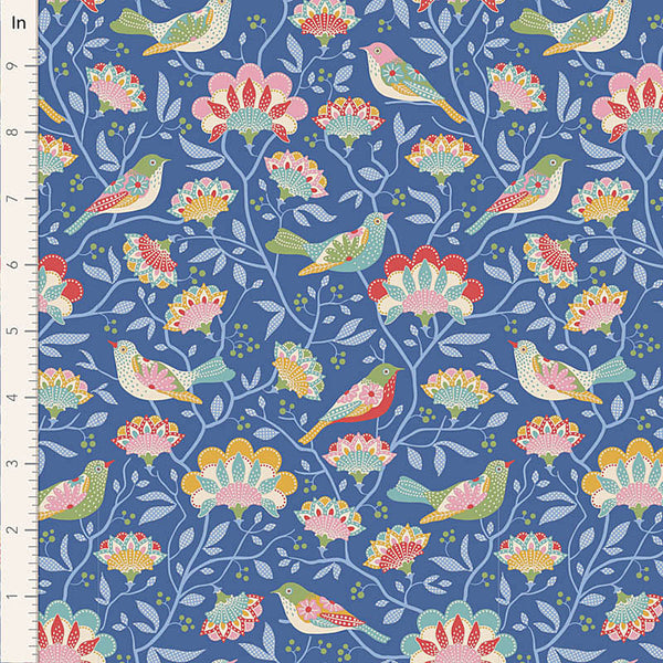 Tilda - JUBILEE - Bird Tree - Blue 100554