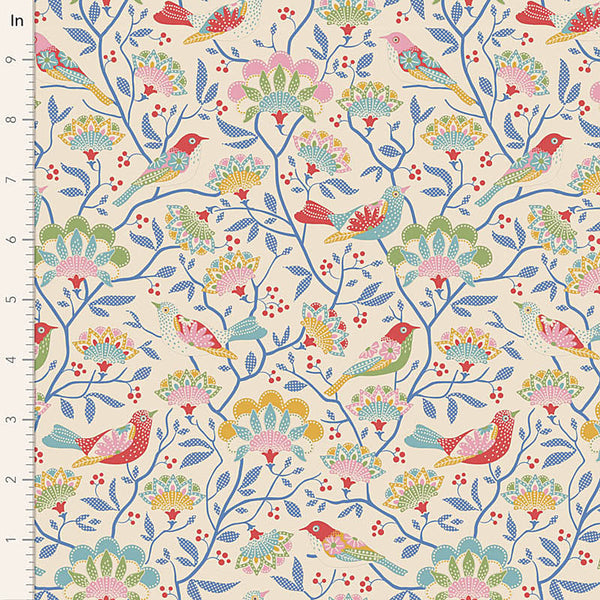 Tilda - JUBILEE - Bird Tree  - Creme 100557