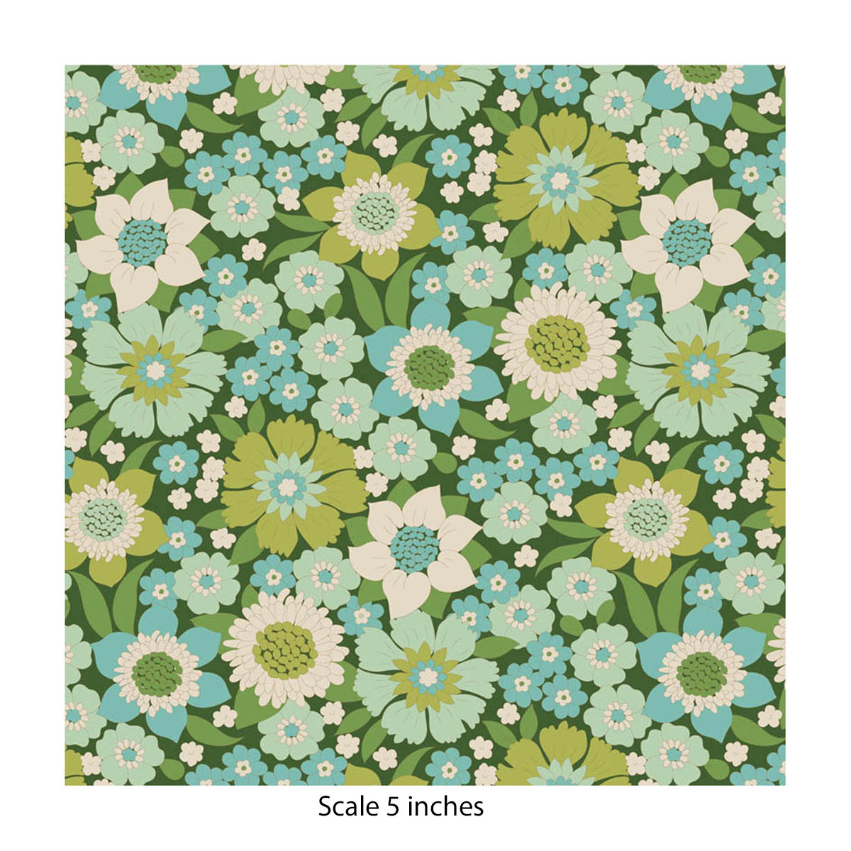 Tilda - WALLFLOWER - Lauren Green # 100601