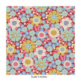 Tilda - WALLFLOWER - Lauren Burgundy # 100602