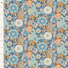 Tilda - WALLFLOWER - Wallflower Blue # 100607