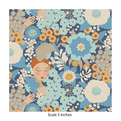 Tilda - WALLFLOWER - Wallflower Blue # 100607