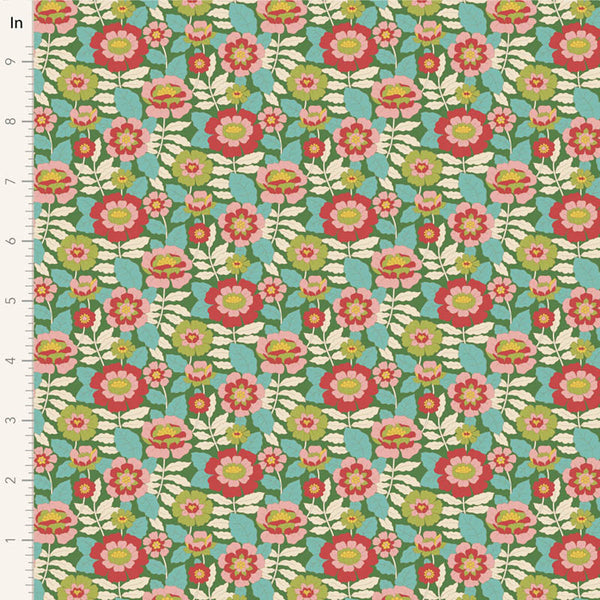 Tilda - WALLFLOWER - Beverly Green # 100609