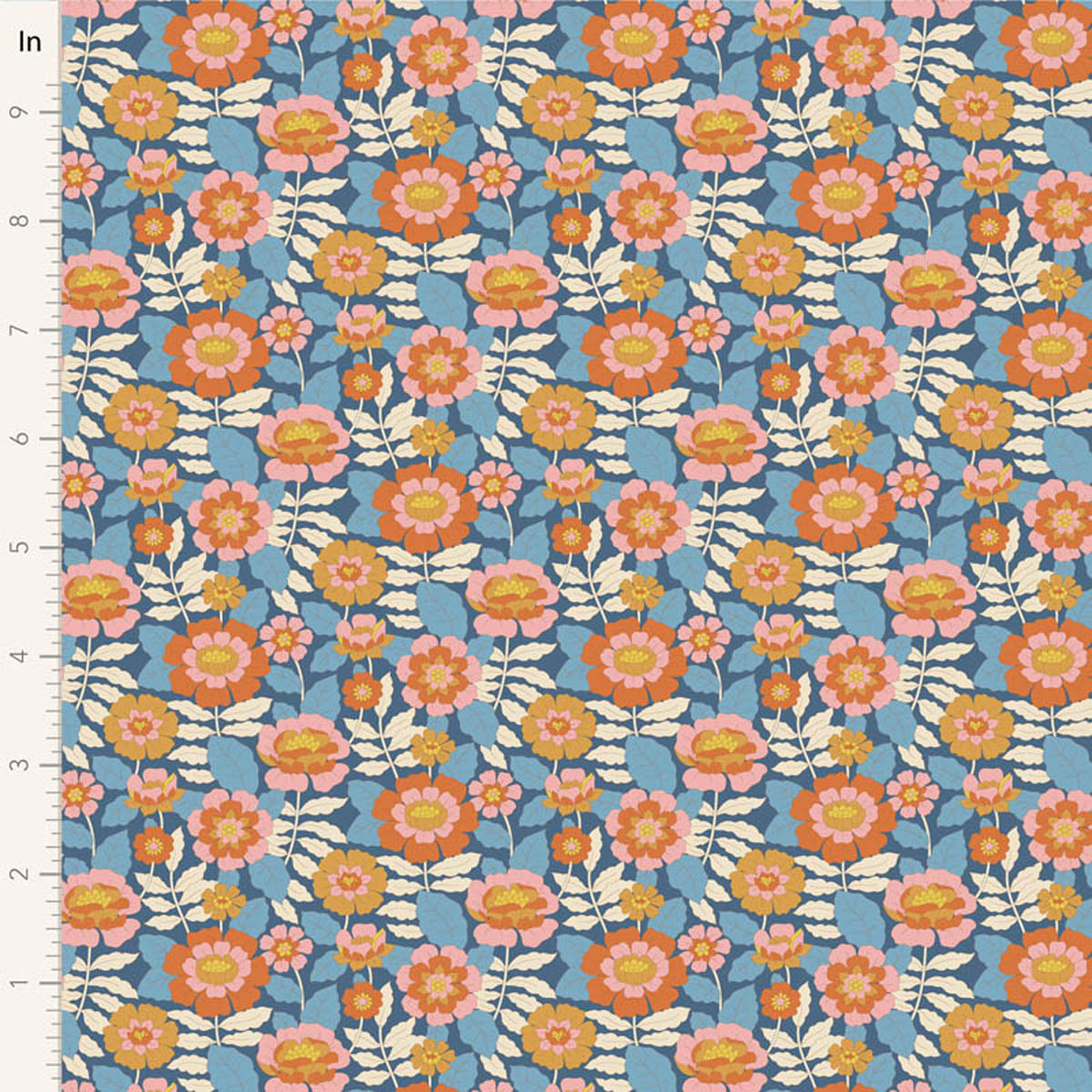 Tilda - WALLFLOWER - Beverly Blue # 100611