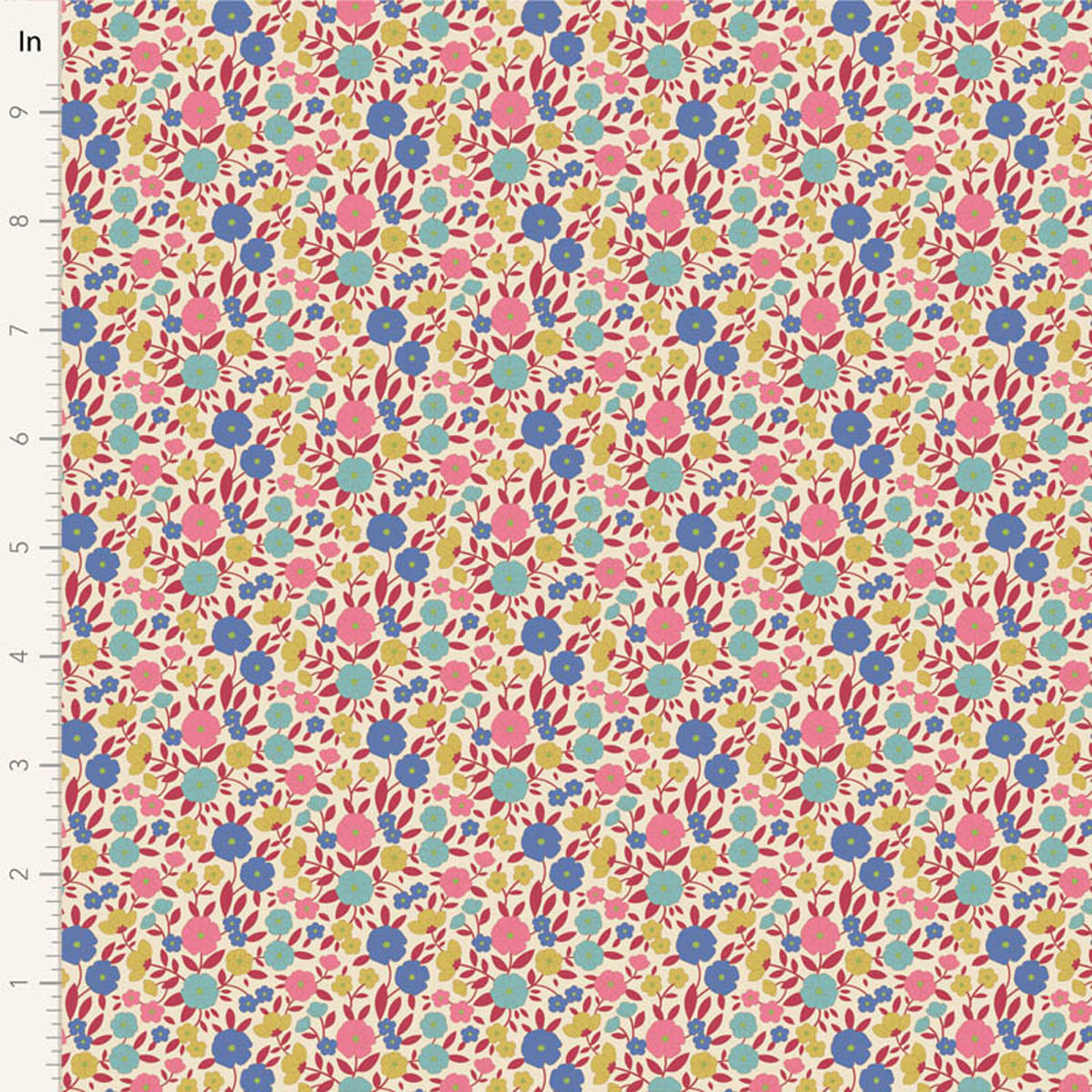 Tilda - WALLFLOWER - Janice Red # 100614