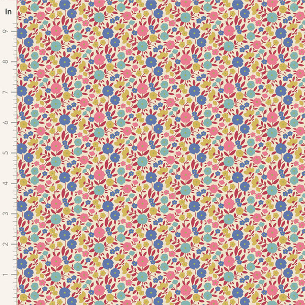 Tilda - WALLFLOWER - Janice Red # 100614