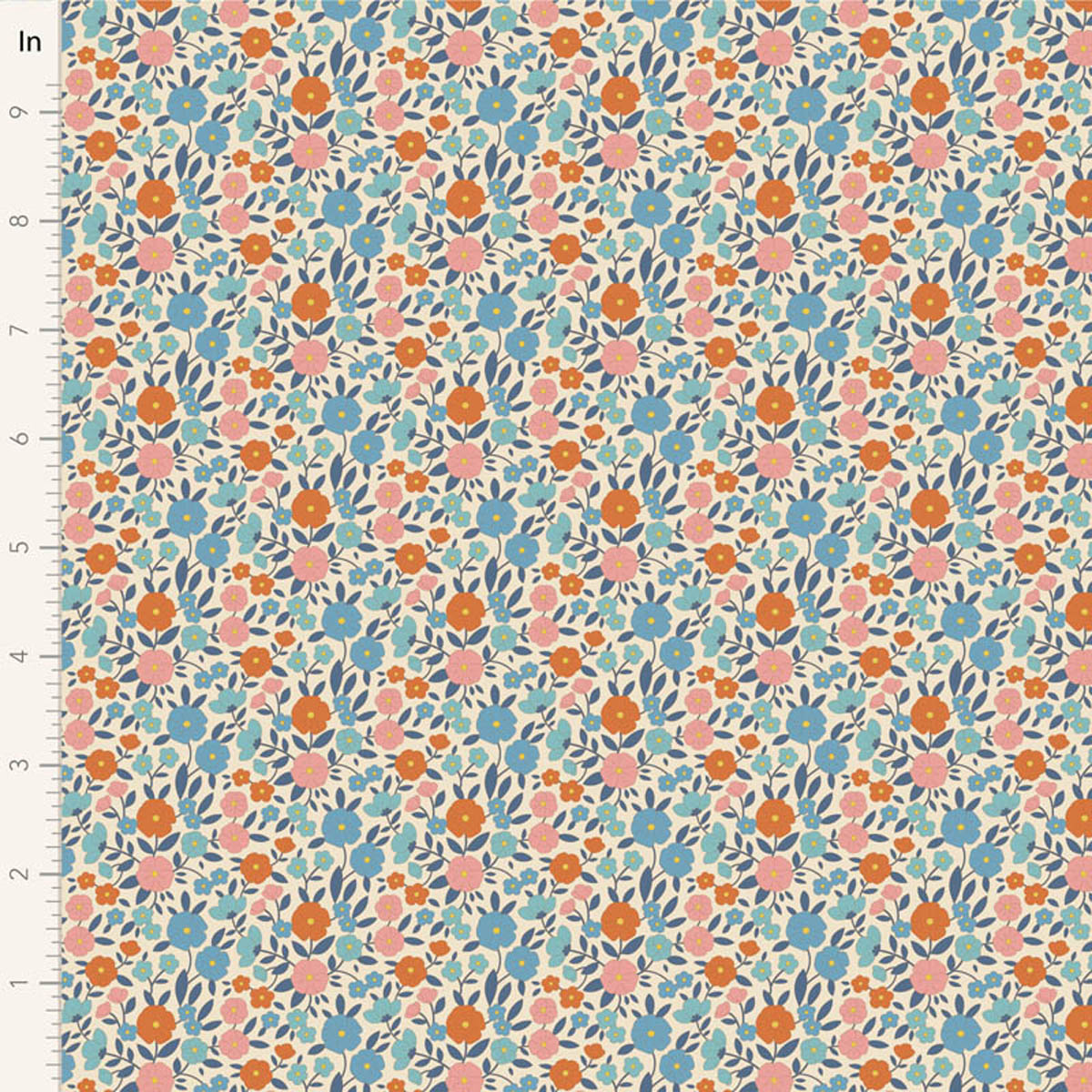 Tilda - WALLFLOWER - Janice Blue # 100615