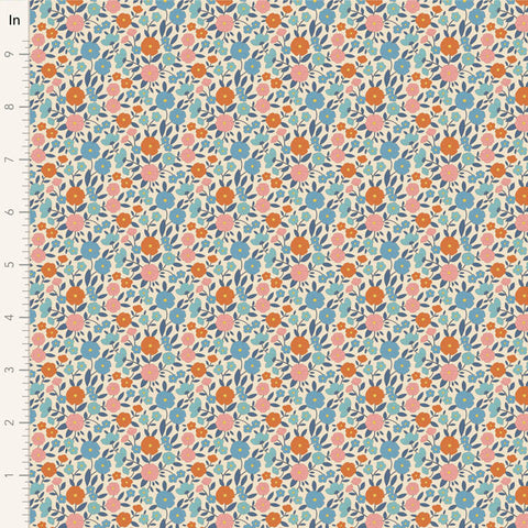 Tilda - WALLFLOWER - Janice Blue # 100615