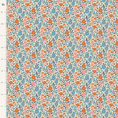 Tilda - WALLFLOWER - Janice Blue # 100615