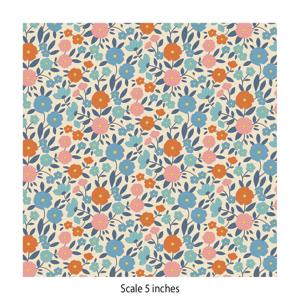 Tilda - WALLFLOWER - Janice Blue # 100615