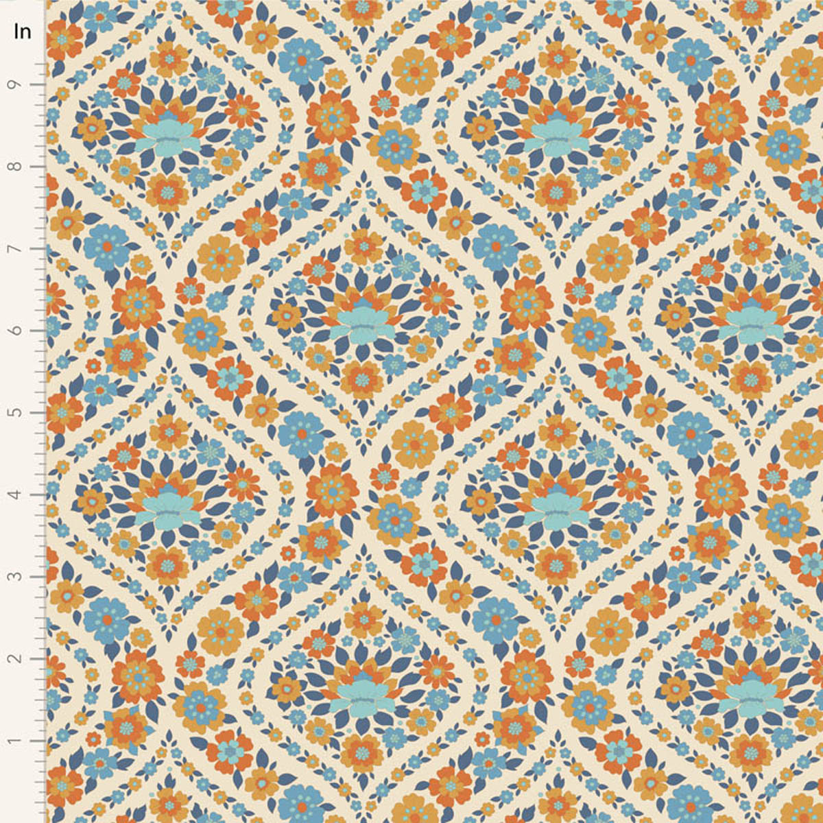 Tilda - WALLFLOWER - Bianca Blue # 100619