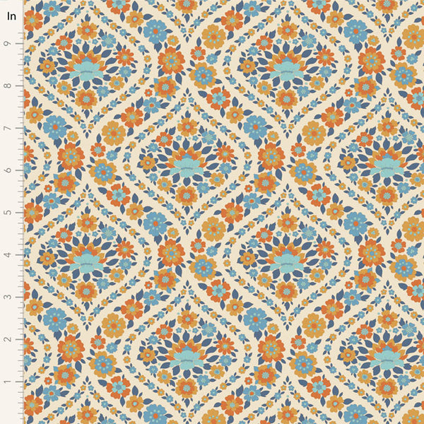 Tilda - WALLFLOWER - Bianca Blue # 100619