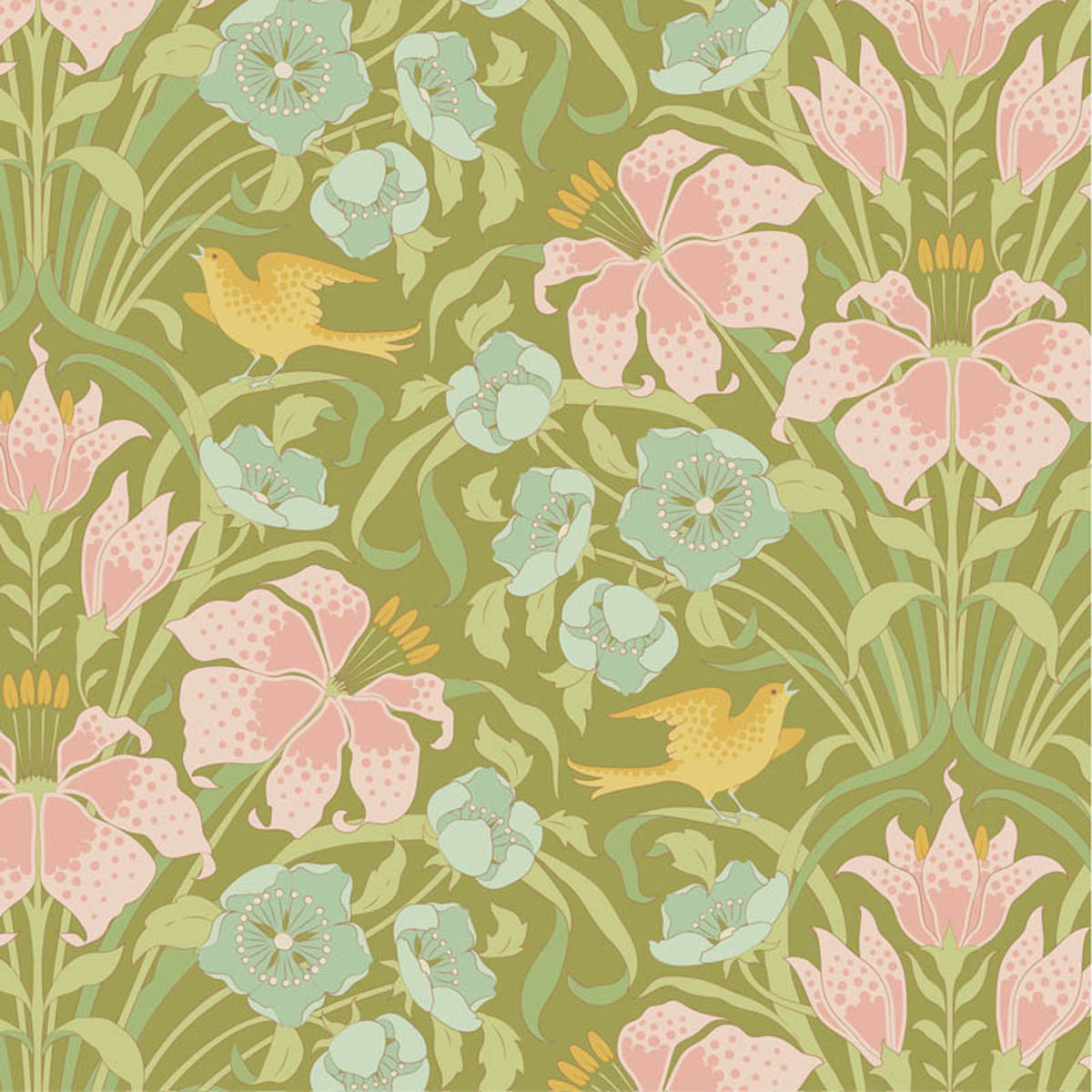 Tilda - SONGBIRD - GREEN #100649