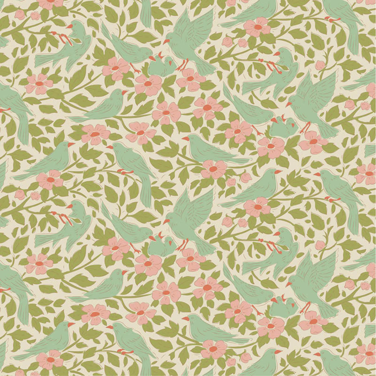 Tilda - SONGBIRD - AVA - Green #100650