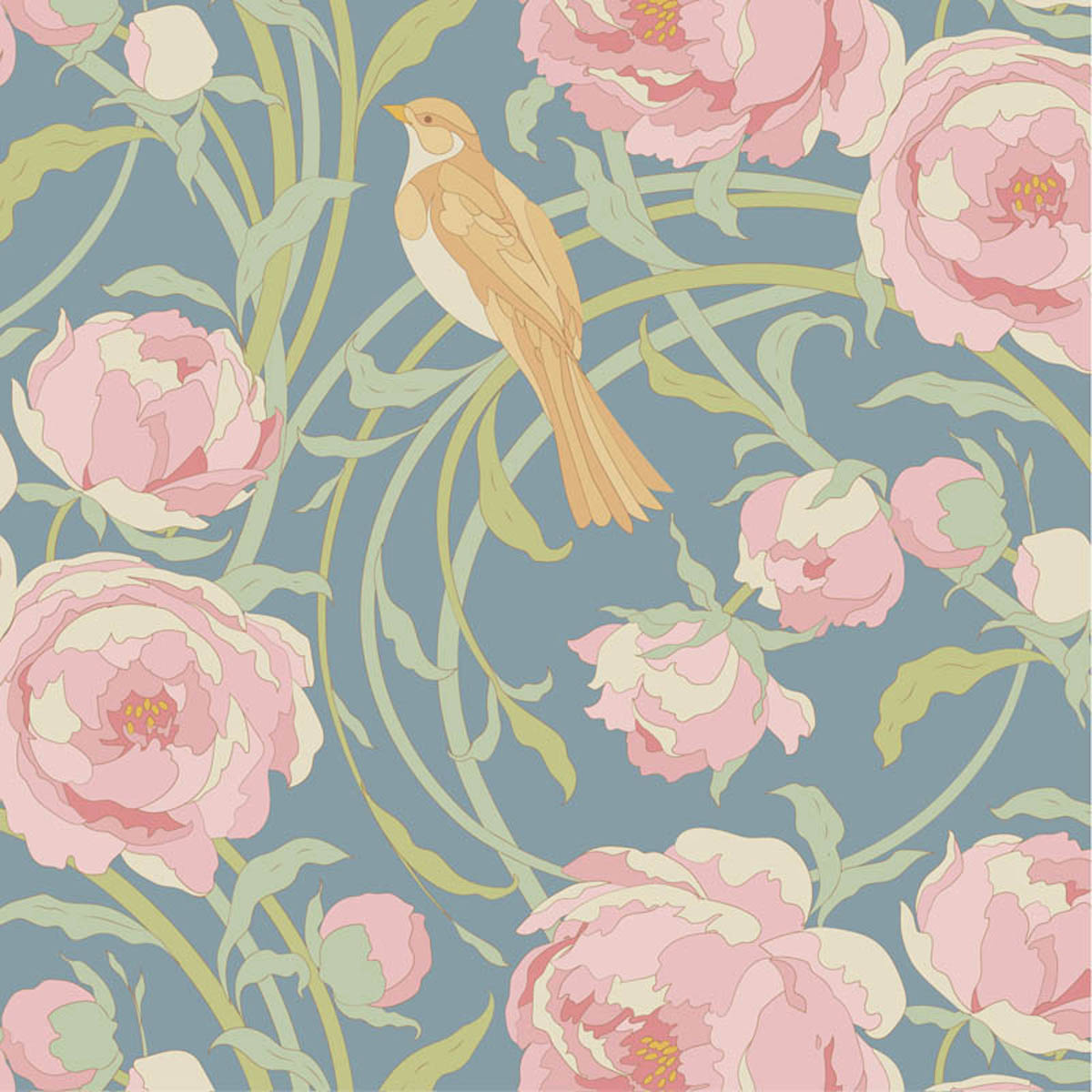 Tilda - SONGBIRD - CORA Blue #100655