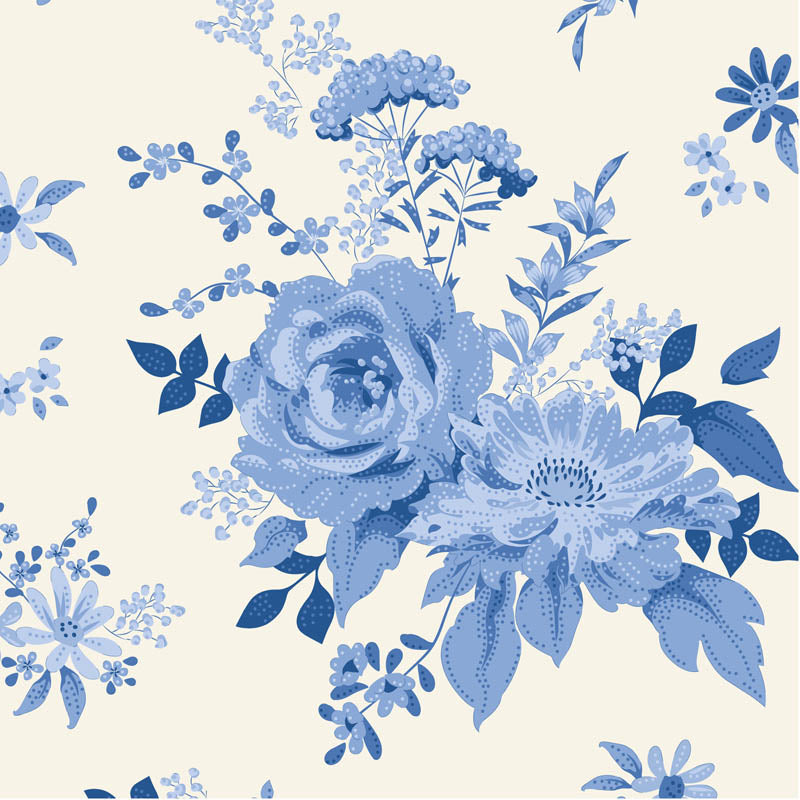 Tilda - SOMETHING BLUE - Wildgarden Blue 100667