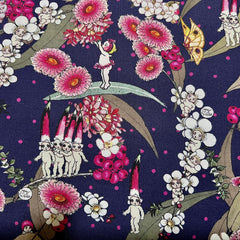 May Gibbs - NATIVE BERRIES - Navy - MG1013