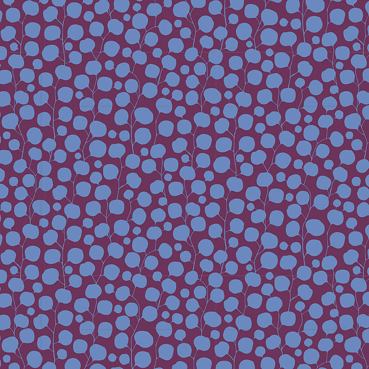 Tilda - HIBERNATION BLENDERS - Eucalyptus 110086 - Eggplant