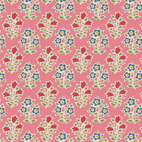 Tilda - JUBILEE - Farm Flowers  - Pink 110097