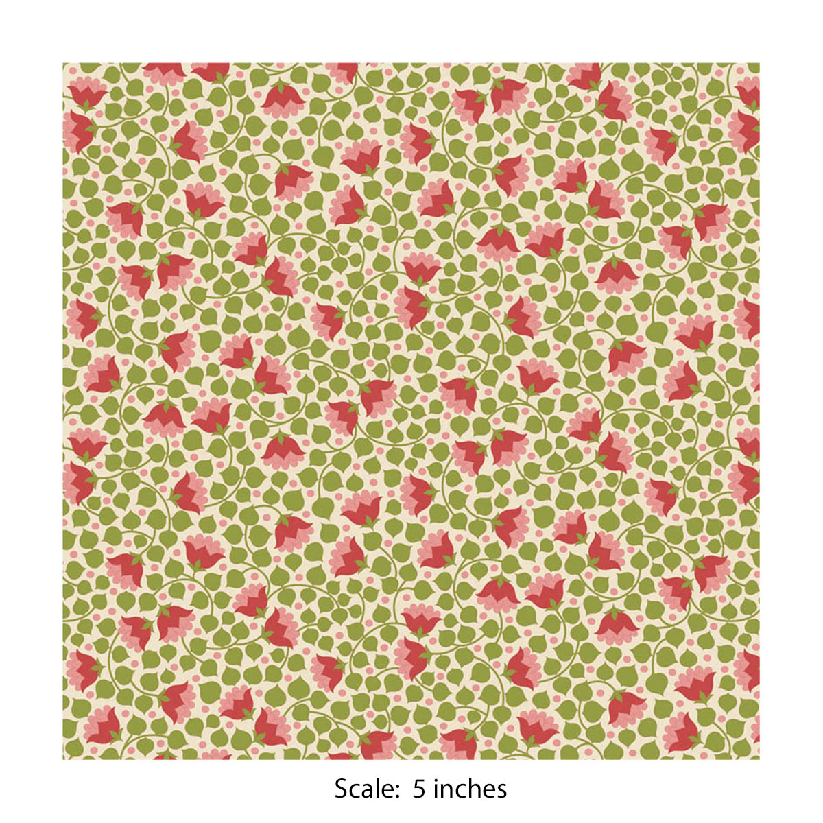 Tilda - WALLFLOWER BLENDER - Bellflower Green #110128