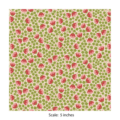 Tilda - WALLFLOWER BLENDER - Bellflower Green #110128