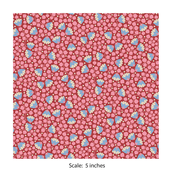 Tilda - WALLFLOWER BLENDER - Bellflower Pink #110129