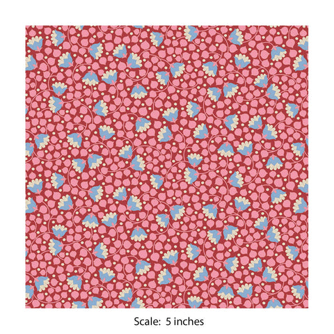 Tilda - WALLFLOWER BLENDER - Bellflower Pink #110129