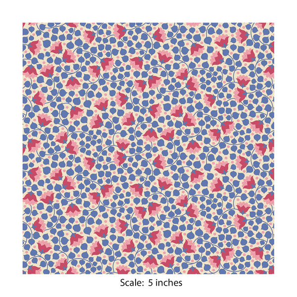 Tilda - WALLFLOWER BLENDER - Bellflower Denim #110131