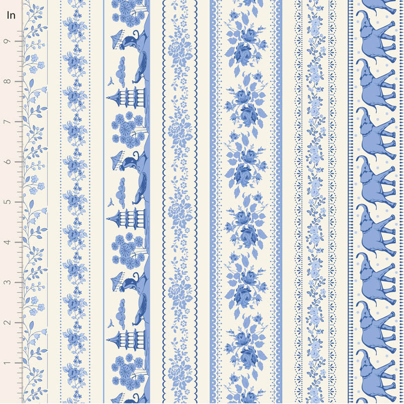 Tilda - SOMETHING BLUE CO-ORD - Borders Blue 110170