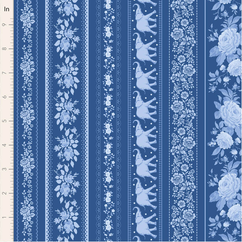 Tilda - SOMETHING BLUE CO-ORD - Borders Night 110171