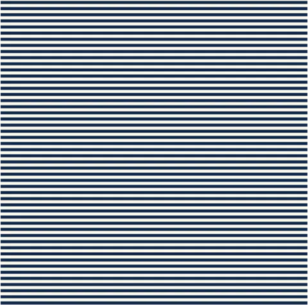 D/F Devonstone Fundamentals - 1/8" Stripe Navy & Cream DV2807