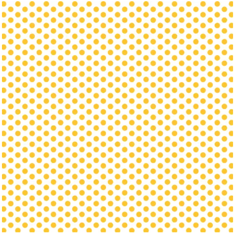D/F Devonstone Fundamentals - Small 1/4” Polka Dots Sunnyside Yellow DV2838