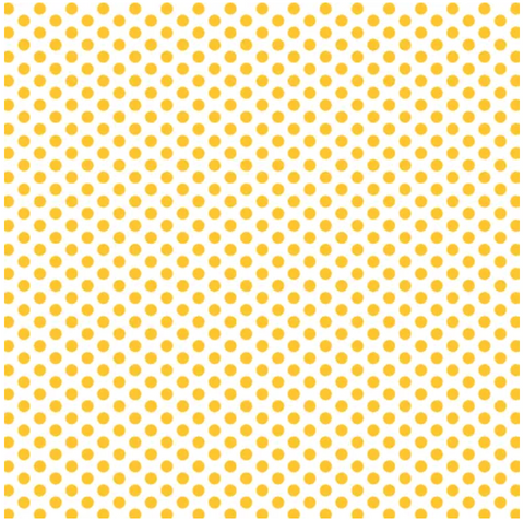 D/F Devonstone Fundamentals - Small 1/4” Polka Dots Sunnyside Yellow DV2838