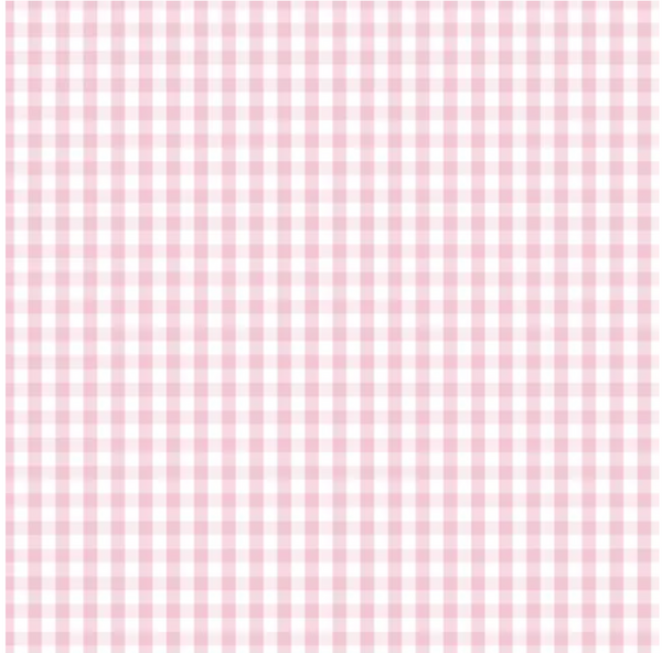 D/F Devonstone Fundamentals - Small 1/4" Check Light Petal Pink DV2854