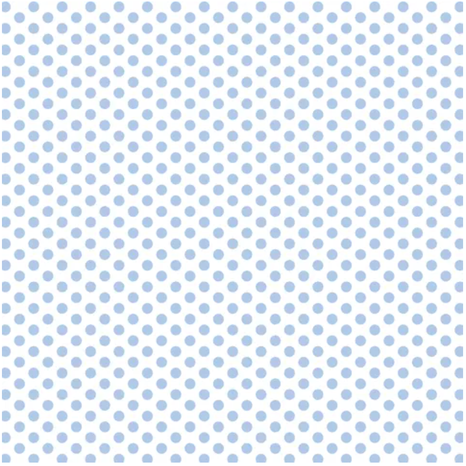 D/F Devonstone Fundamentals - Small Polka Dots Partly Cloudy Blue DV2858