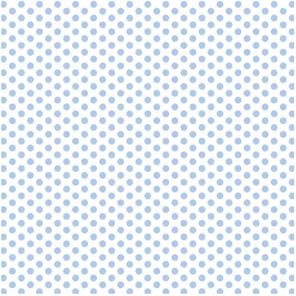D/F Devonstone Fundamentals - Small 1/4” Polka Dots Partly Cloudy Blue DV2858