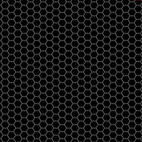 D/FENCED IN - Chicken Wire Black #DV5357