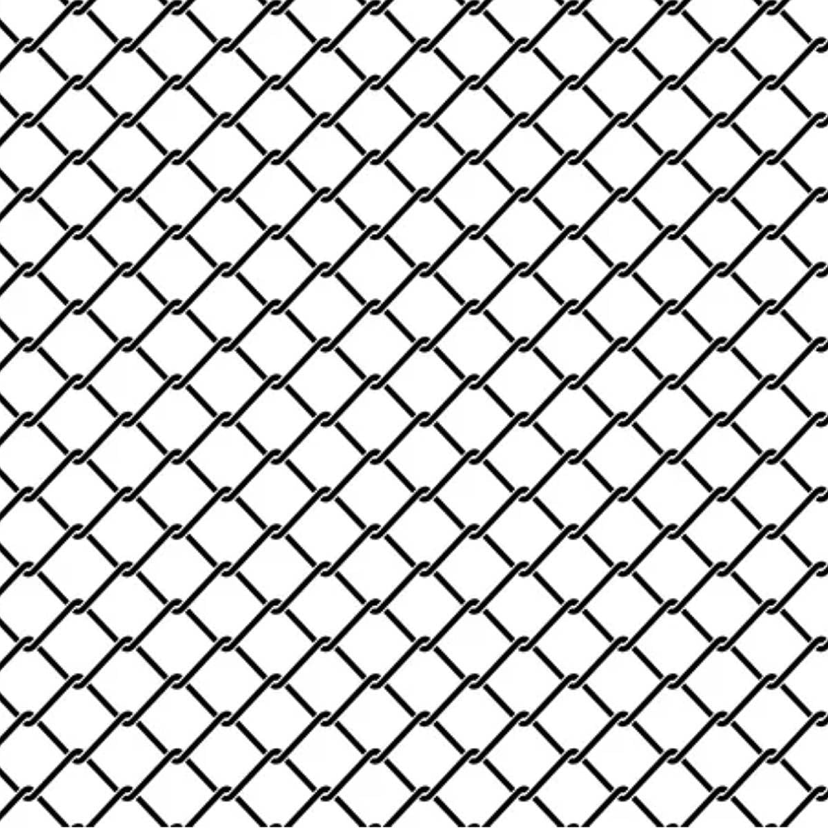 D/FENCED IN - Chain Wire White #DV5363