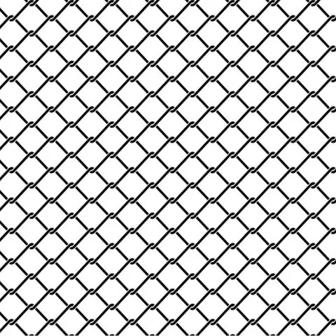 D/FENCED IN - Chain Wire White #DV5363