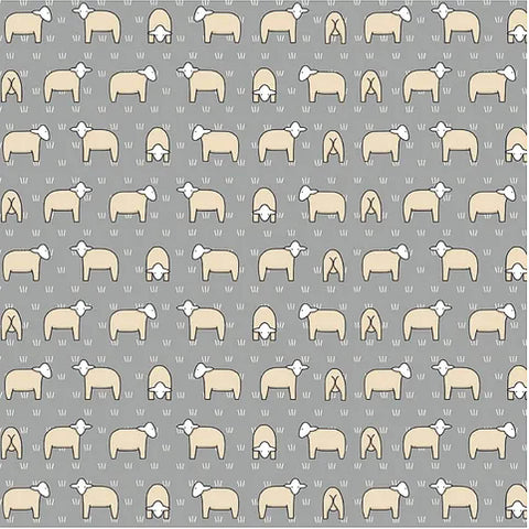 D/RT RED TRACTOR COLLECTION - Sheep Grey (small pattern) DV54759