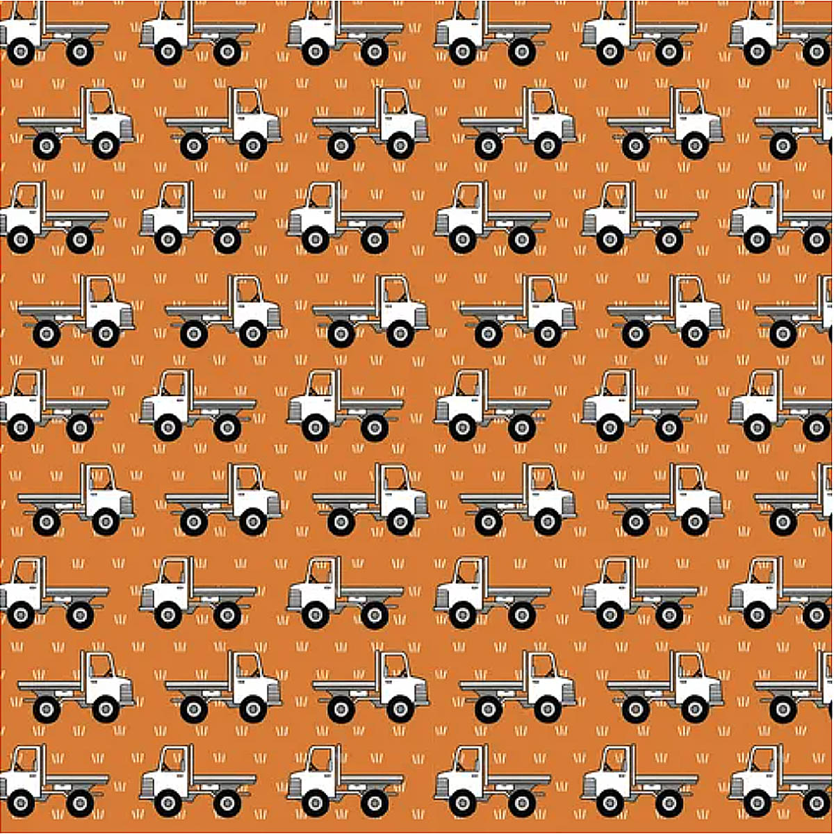 D/RT RED TRACTOR COLLECTION - Farm Trucks (small pattern) DV54765