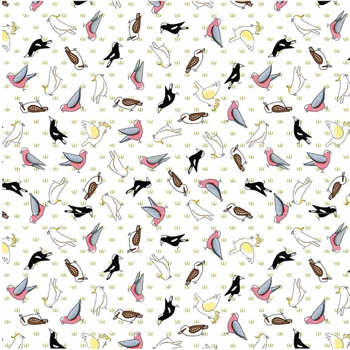 D/RT RED TRACTOR COLLECTION - Australian Birds (small pattern) DV5479