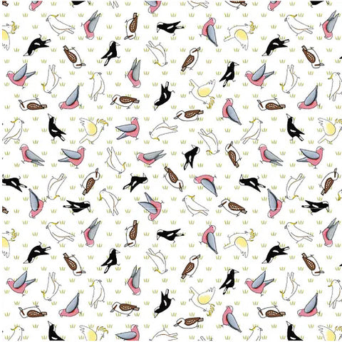 D/RT RED TRACTOR COLLECTION - Australian Birds (small pattern) DV5479