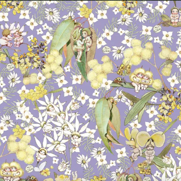 May Gibbs - GUMNUT GOSSIPS - Lavender - MG1007