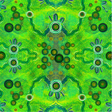 Song Lines Green - by Aboriginal artists Chern'ee, Brooke and Jessee Sutton