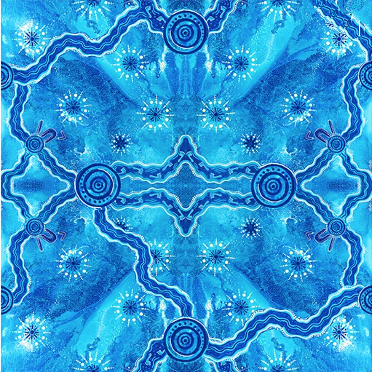 Seven Sisters Malkanuru - by Aboriginal artists Chern'ee, Brooke and Jessee Sutton
