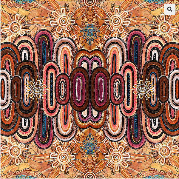 Mountains Ntia Purrku - by Aboriginal artists Chern'ee, Brooke and Jessee Sutton